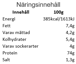 Whey-80 Vassleprotein 1 kg. Cookies and Cream