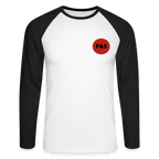 F&S Långärmad baseball t-shirt - white/black