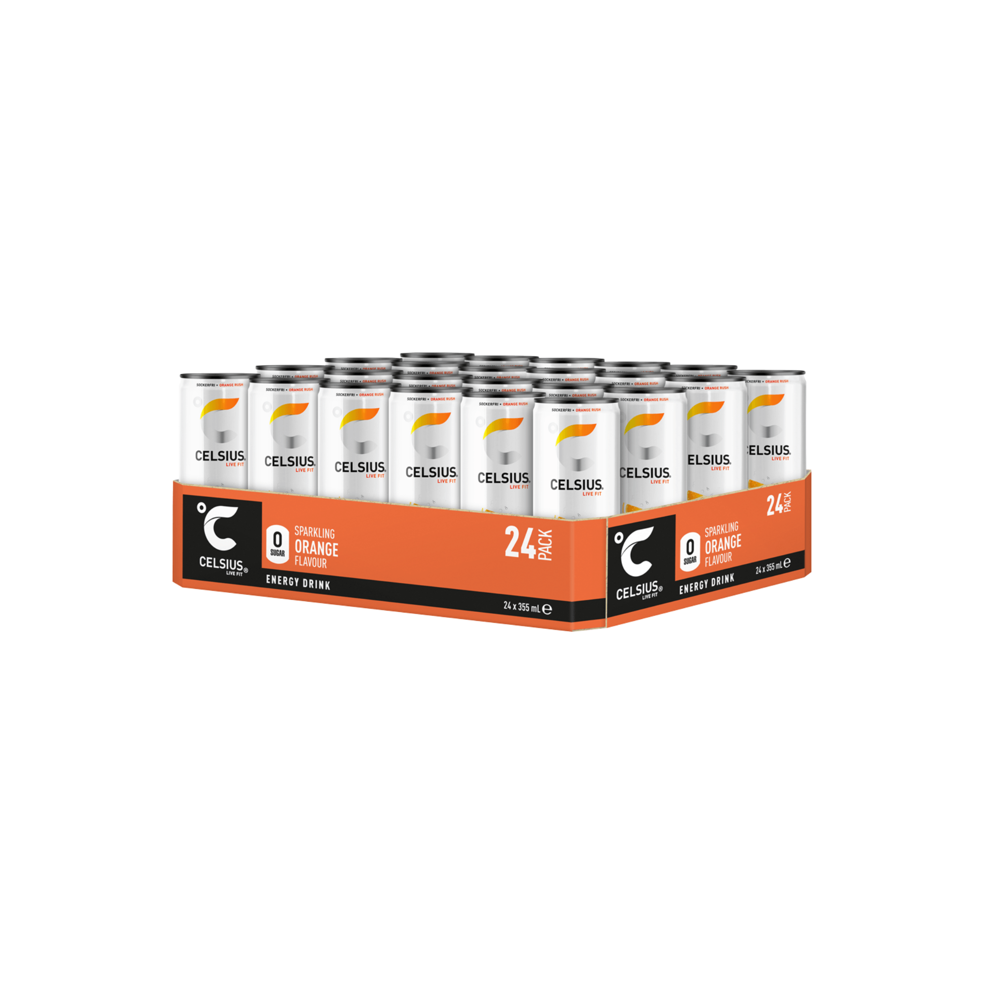 Celsius Orange Rush - 24st