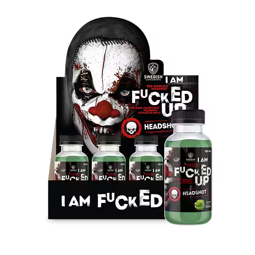 Fucked Up Headshot - 16x100ml - Green Apple
