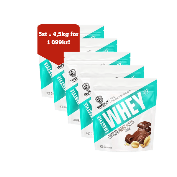 5 x Lifestyle Whey 900g