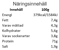 Whey-80 Vassleprotein 1 kg. Salty Milk Chocolate (NEW)