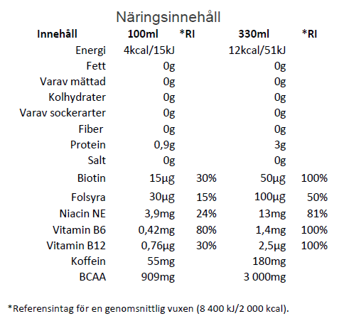 Nocco Skumtomte (flak 24st)