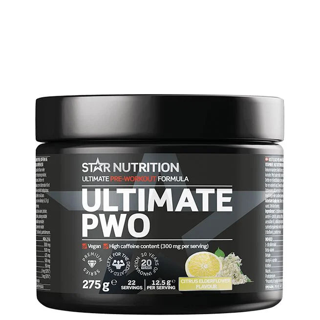 Ultimate PWO 275 g Citrus Elderflavour